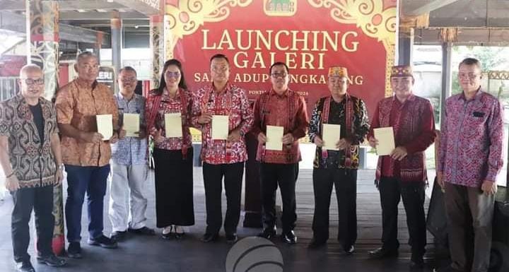 Launching Galeri Samu Adup Bengkayang, Bupati Siap Dukung Sebagai Sarana Promosi Penjualan Produk UMKM dan IKM Asal Kabupaten Bengkayang