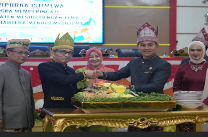 Peringati HUT Ke-16 Kabupaten Mesuji, DPRD Gelar Paripurna Istimewa