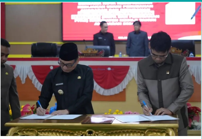 Dewan Perwakilan Rakyat Daerah Rapat Paripurna Badan Anggaran tentang Rancangan Kebijakan Umum